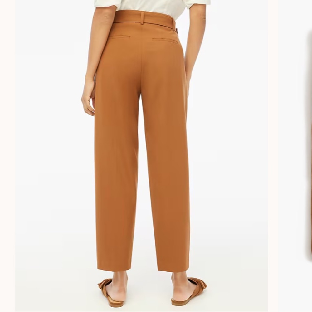 NWT•J. Crew Factory•Women's Belted Straight-Leg Trousers
Sz 8 Tall - Picture 3 of 9